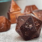 Gamers Guild AZ Norse Foundry Norse Foundry Wooden Dice - 7-Piece Set - African Teak Norse Foundry