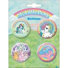 Gamers Guild AZ Novelties 4 Button Set: My Little Pony Retro Ata-Boy Inc