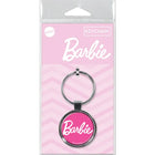 Gamers Guild AZ Novelties Barbie Logo on Pink Keychain Ata-Boy Inc
