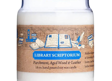 Gamers Guild AZ Novelties Cantrip Candles: Library Scriptorium 9 oz. Cantrip Candles