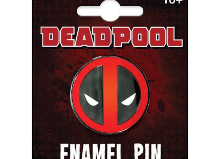 Gamers Guild AZ Novelties Enamel Pin: Deadpool Logo Ata-Boy Inc