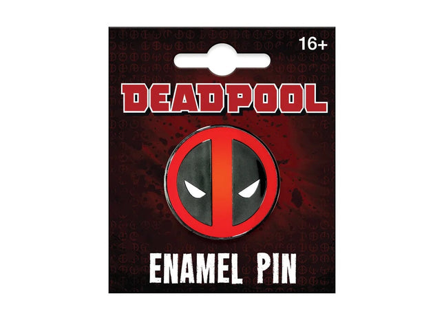 Gamers Guild AZ Novelties Enamel Pin: Deadpool Logo Ata-Boy Inc