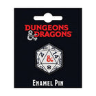 Gamers Guild AZ Novelties Enamel Pin: DND 20 Sided Die Ata-Boy Inc