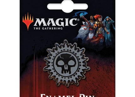Gamers Guild AZ Novelties Enamel Pin: MTG Black Swamp Mana Ata-Boy Inc