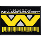 Gamers Guild AZ Novelties Magnet: Alien Weyland Yutani Corp Ata-Boy Inc