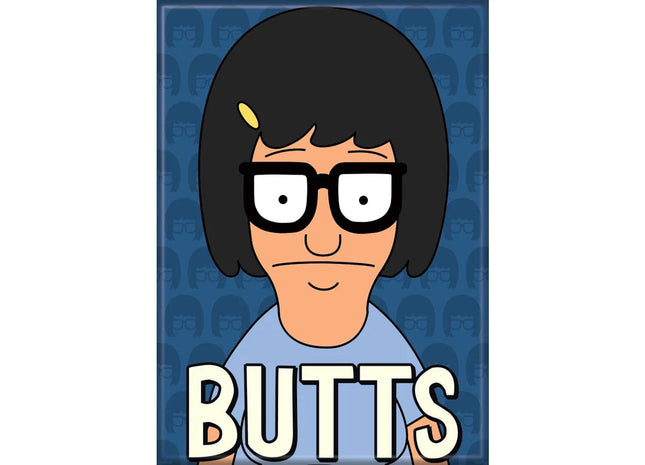 Gamers Guild AZ Novelties Magnet: Bob's Burgers Tina Butts Ata-Boy Inc