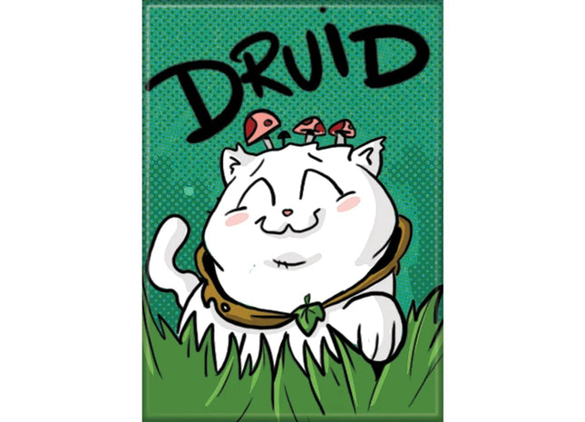 Gamers Guild AZ Novelties Magnet: Critical Critters Druid Cat Ata-Boy Inc