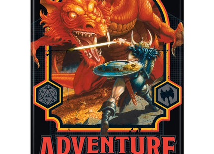 Gamers Guild AZ Novelties Magnet: D&D Adventure Awaits Ata-Boy Inc