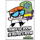 Gamers Guild AZ Novelties Magnet: Dexter's Lab Things Go Boom Ata-Boy Inc