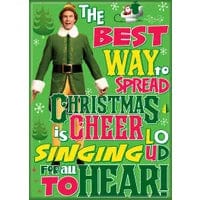 Gamers Guild AZ Novelties Magnet: Elf Sing Loud Ata-Boy Inc