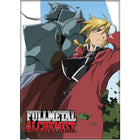 Gamers Guild AZ Novelties Magnet: Fullmetal Alchemist Edward and Alphose WHT Ata-Boy Inc