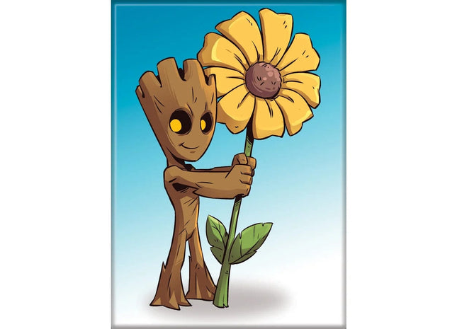 Gamers Guild AZ Novelties Magnet: GOG Groot and Daisy Ata-Boy Inc