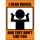 Gamers Guild AZ Novelties Magnet: iCreate I Hear Voices Ata-Boy Inc