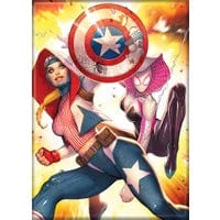 Gamers Guild AZ Novelties Magnet: Marvel Spidergwen Gwenverse 2 Nakayama Ata-Boy Inc