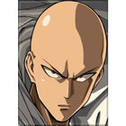 Gamers Guild AZ Novelties Magnet: OPM Saitama Serious Ata-Boy Inc