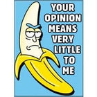 Gamers Guild AZ Novelties Magnet: Rick and Morty Your Opinions Ata-Boy Inc