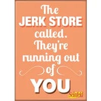 Gamers Guild AZ Novelties Magnet: Seinfeld Jerk Store Ata-Boy Inc