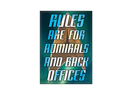 Gamers Guild AZ Novelties Magnet: Star Trek Discovery Rules Ata-Boy Inc