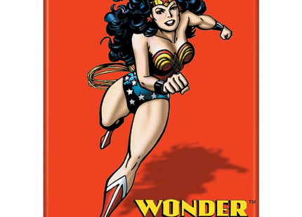 Gamers Guild AZ Novelties Magnet: WONDER WOMAN ON RED Ata-Boy Inc