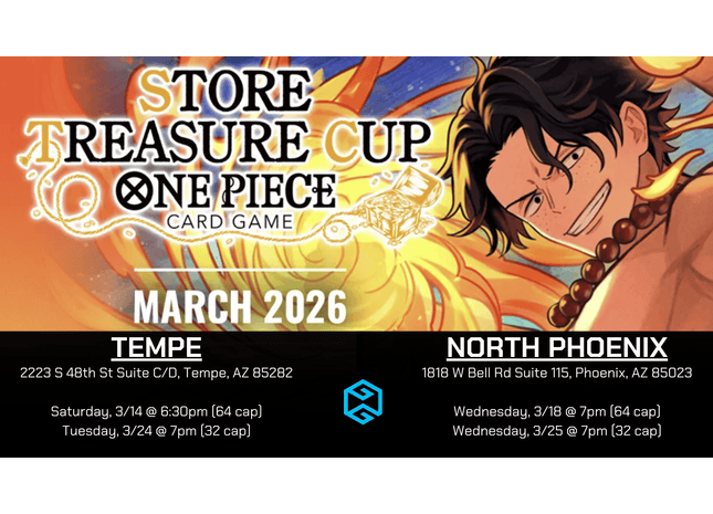 Gamers Guild AZ NPHX - 3/18 @ 7pm - One Piece Store Treasure Cup March 2026 Gamers Guild AZ