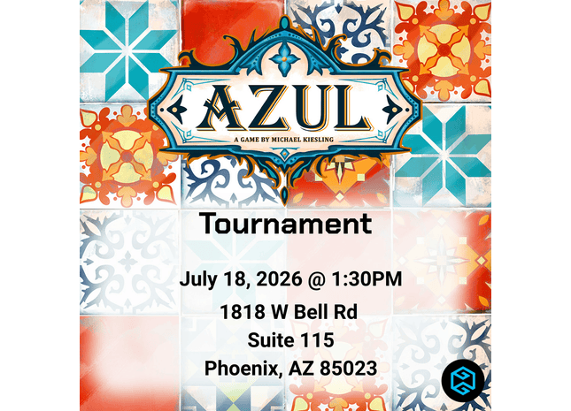 Gamers Guild AZ NPHX - 7/18 @ 1:30pm - Azul Tournament Gamers Guild AZ