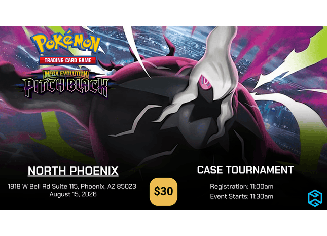 Gamers Guild AZ NPHX - 8/15 @ 11:30am - Pokemon Pitch Black Case Tournament Gamers Guild AZ