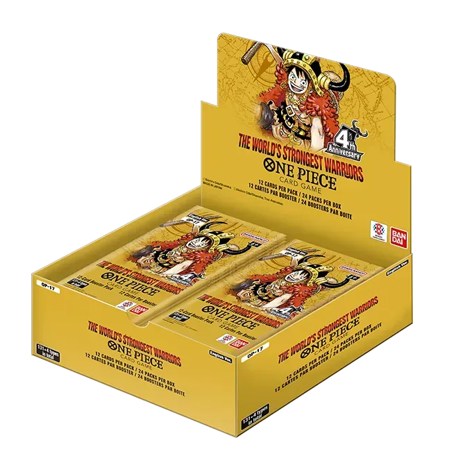 One Piece TCG OP-17 The World's Strongest Warriors Booster Box
