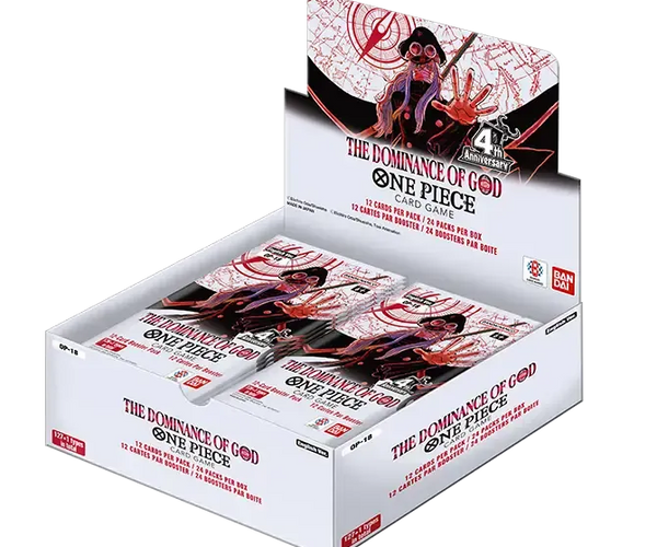 One Piece TCG: [OP-18] The Dominance of God - Display Box [English