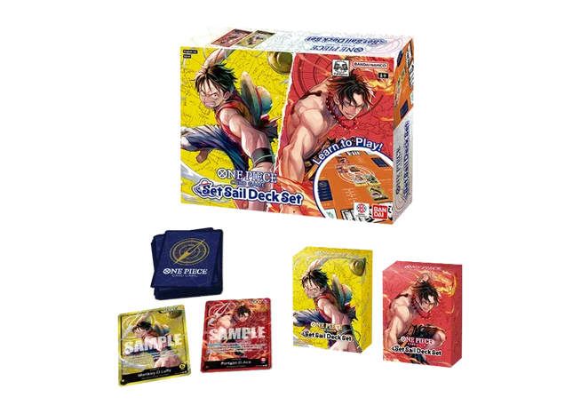 Gamers Guild AZ One Piece TCG One Piece TCG: [SD01] Set Sail Deck Set (Pre-Order) GTS