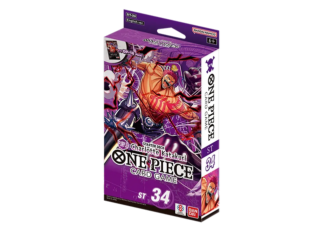Gamers Guild AZ One Piece TCG One Piece TCG: Starter Deck Purple - Charlotte Katakuri (ST-34) (Pre-Order) GTS