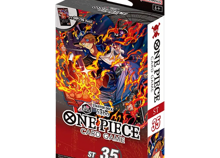 Gamers Guild AZ One Piece TCG One Piece TCG: Starter Deck Red/Black - Sabo (ST-35) (Pre-Order) GTS