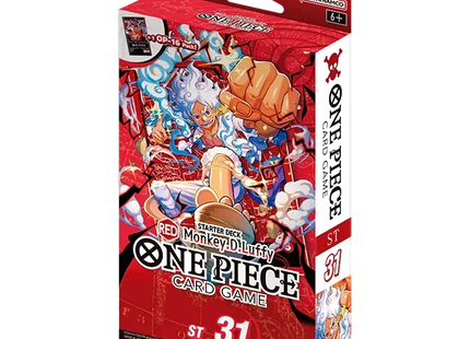 Gamers Guild AZ One Piece TCG One Piece TCG: Starter Deck Red - Monkey.D.Luffy (ST-31) (Pre-Order) GTS