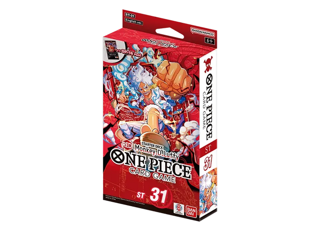 Gamers Guild AZ One Piece TCG One Piece TCG: Starter Deck Red - Monkey.D.Luffy (ST-31) (Pre-Order) GTS