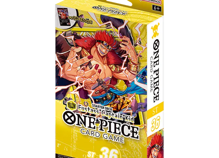 Gamers Guild AZ One Piece TCG One Piece TCG: Starter Deck Yellow - Eustass Captain Kid (ST-36) (Pre-Order) GTS
