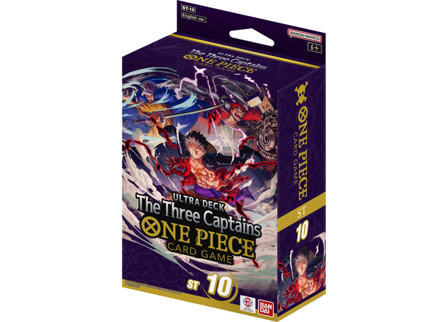 Gamers Guild AZ One Piece TCG One Piece TCG: Ultra Deck: The Three Captains (ST-10) Discontinue