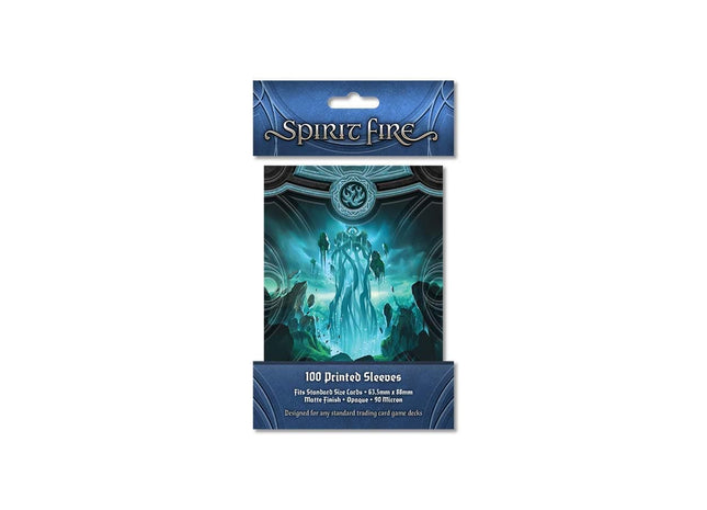 Gamers Guild AZ Orange Nebula Spirit Fire: Opaque Printed Sleeves: Upsurge (Blue) (Pre-Order) GTS