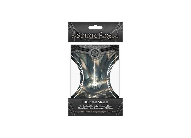 Gamers Guild AZ Orange Nebula Spirit Fire: Semi-transparent Printed Sleeves: Way Flame (Black) (Purple) (Pre-Order) GTS