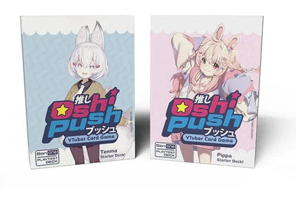 Gamers Guild AZ Oshi Push Oshi Push: 2-Deck Set: Pippa Debut Deck & Tenma Debut Deck (Pre-Order) Booster Pack