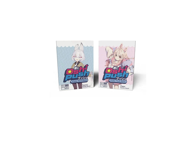 Gamers Guild AZ Oshi Push Oshi Push: 2-Deck Set: Pippa Debut Deck & Tenma Debut Deck (Pre-Order) Booster Pack