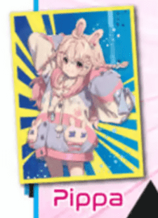 Gamers Guild AZ Oshi Push! Oshi Push! - 60-Count Oshi Push Art Sleeves - Pippa (Pre-Order) Kickstarter