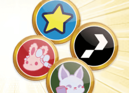 Gamers Guild AZ Oshi Push! Oshi Push! - Acrylic Funds Tokens (Pre-Order) Kickstarter