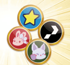 Gamers Guild AZ Oshi Push! Oshi Push! - Acrylic Funds Tokens (Pre-Order) Kickstarter