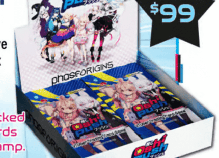 Gamers Guild AZ Oshi Push! Oshi Push! - KS Exclusive Debut Booster Boxes (Pre-Order) Kickstarter