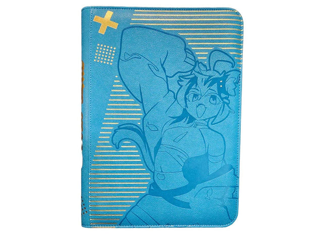 Gamers Guild AZ Oshi Push! Oshi Push! TCG: 9-Pocket ZipFolio Binder - LineChu (Pre-Order) ACD Distribution