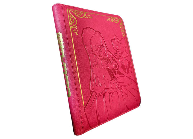 Gamers Guild AZ Oshi Push! Oshi Push! TCG: 9-Pocket ZipFolio Binder - Porcelain Maid (Pre-Order) ACD Distribution
