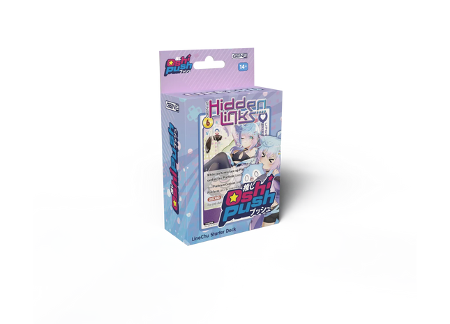 Gamers Guild AZ Oshi Push! Oshi Push! TCG: Hidden Links - LineChu Starter Deck (Pre-Order) GTS