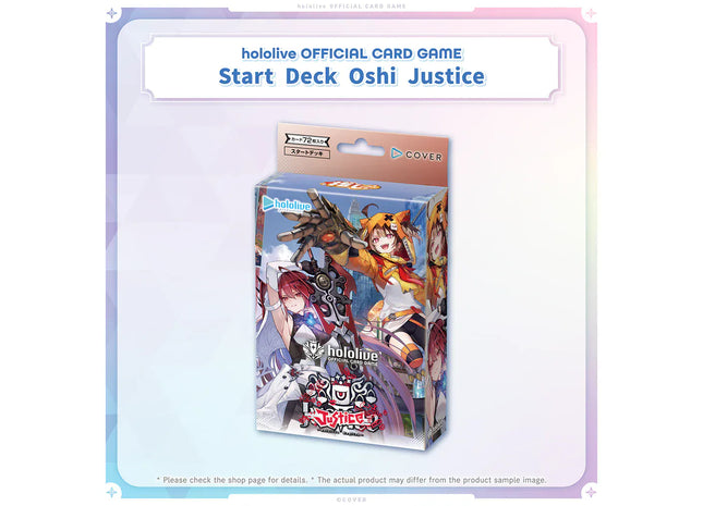 Gamers Guild AZ Oshi Push! Oshi Push! TCG: Oshi Justice Start Deck (Pre-Order) GTS