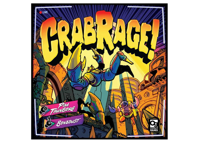 Gamers Guild AZ Osprey Games CRAB RAGE! (Pre-Order) ACD Distribution