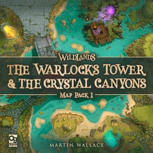 Gamers Guild AZ Osprey Games Wildlands: The Warlocks Tower & The Crystal Canyons - Map Pack 1 GTS