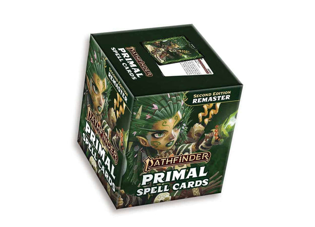 Gamers Guild AZ Paizo Pathfinder RPG (2E): Primal Spell Cards (Remastered) (Pre-Order) GTS